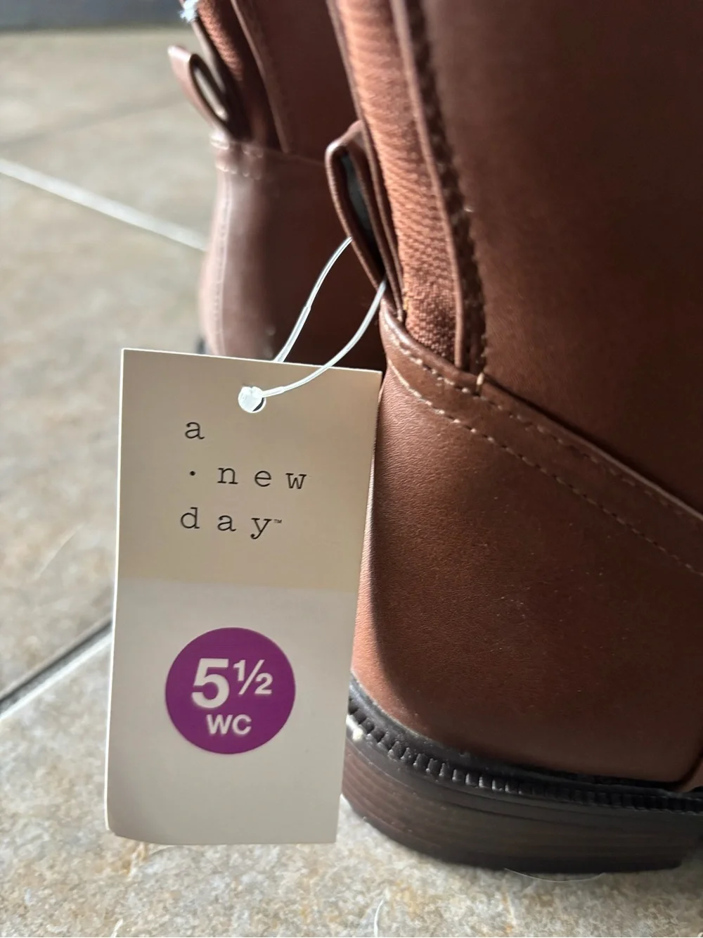 a new day Tall Over-The-Knee Riding Boots in Brown